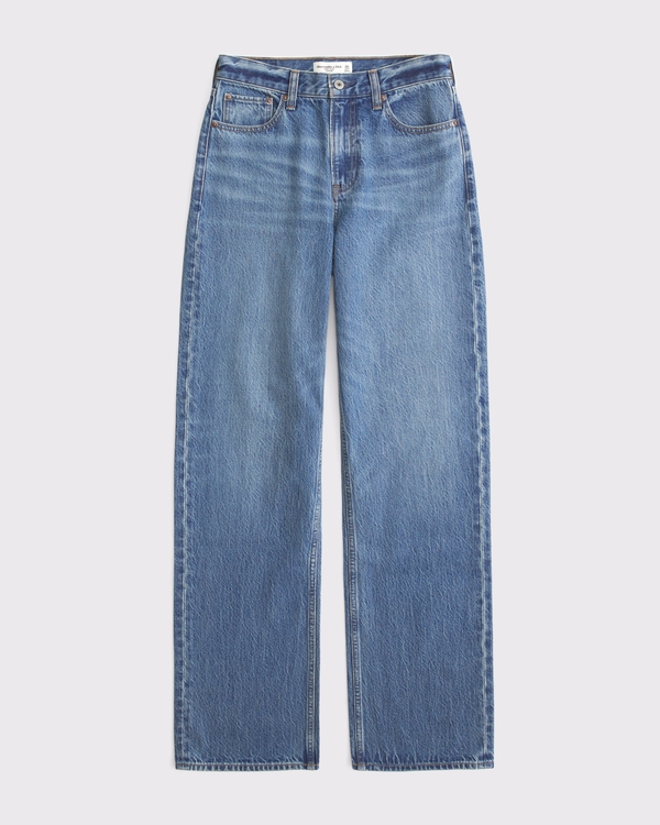 Women's High Rise Loose Jean | Women's Clearance | Abercrombie.com