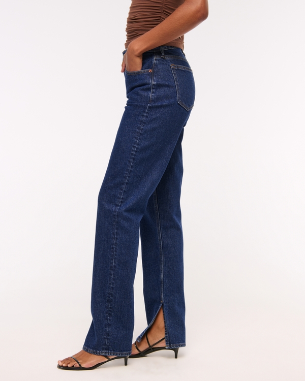 Curve Love Mid Rise 90s Straight Jean