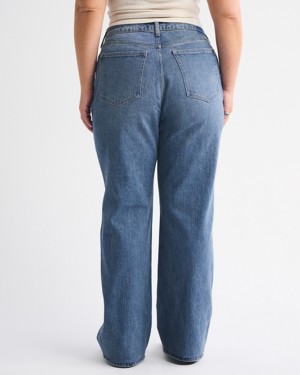 Curve Love High Rise 90s Relaxed Shiny Embellished Jean