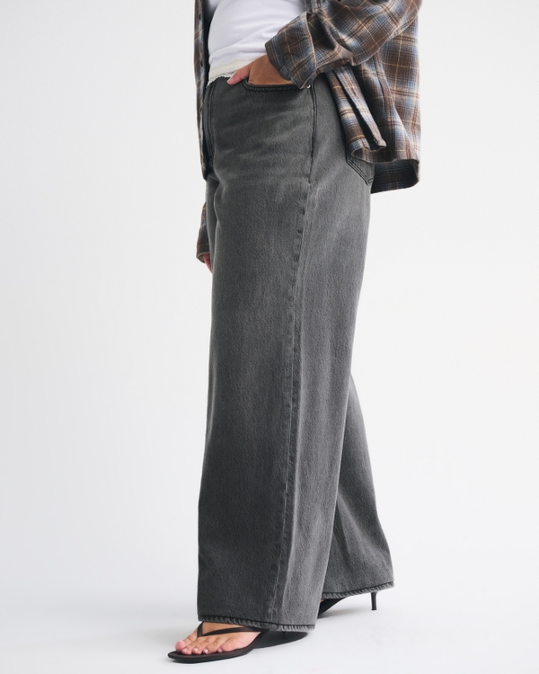 Curve Love High Rise Wide Leg Jean
