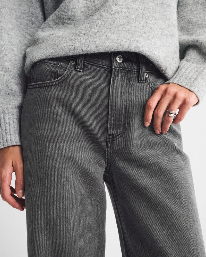 High Rise Wide Leg Jean