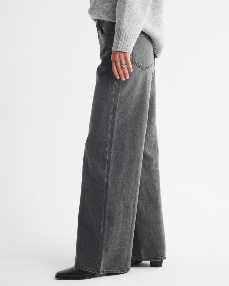 High Rise Wide Leg Jean