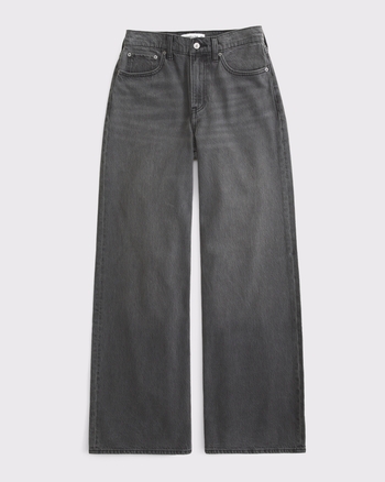 High Rise Wide Leg Jean