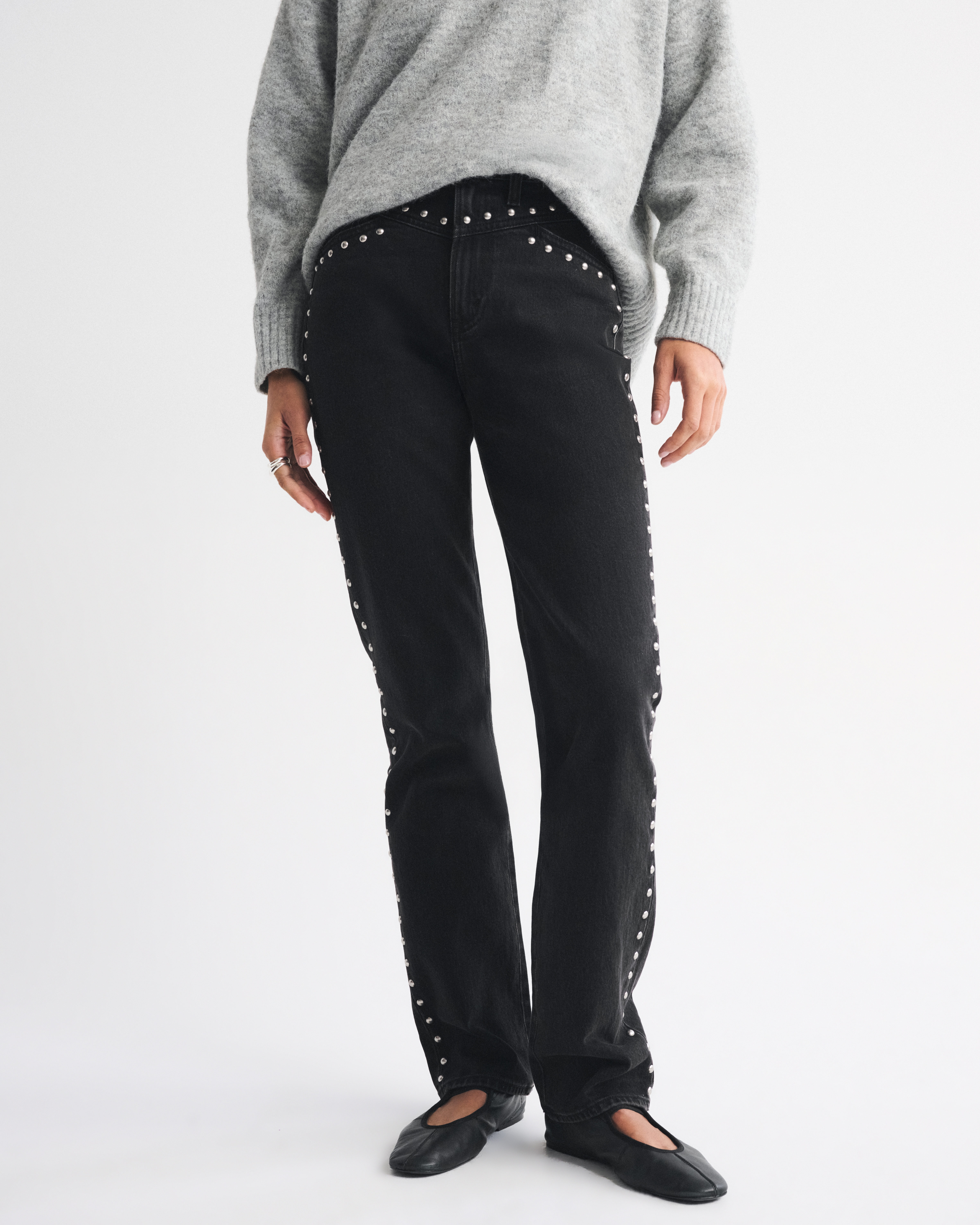 Женские джинсы Abercrombie & Fitch Ultra High Rise 90s Straight Jean — фото 3