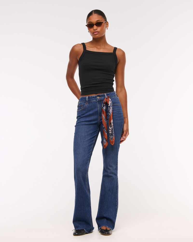 Curve Love Mid Rise Bootcut Jean