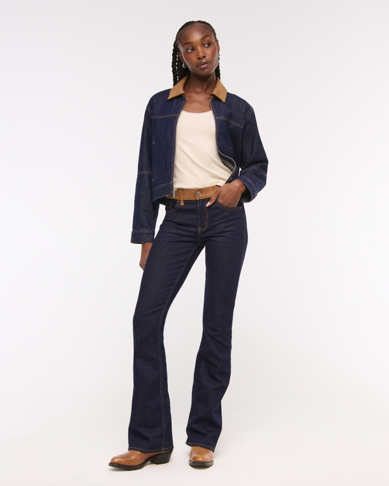 Mid Rise Bootcut Jean