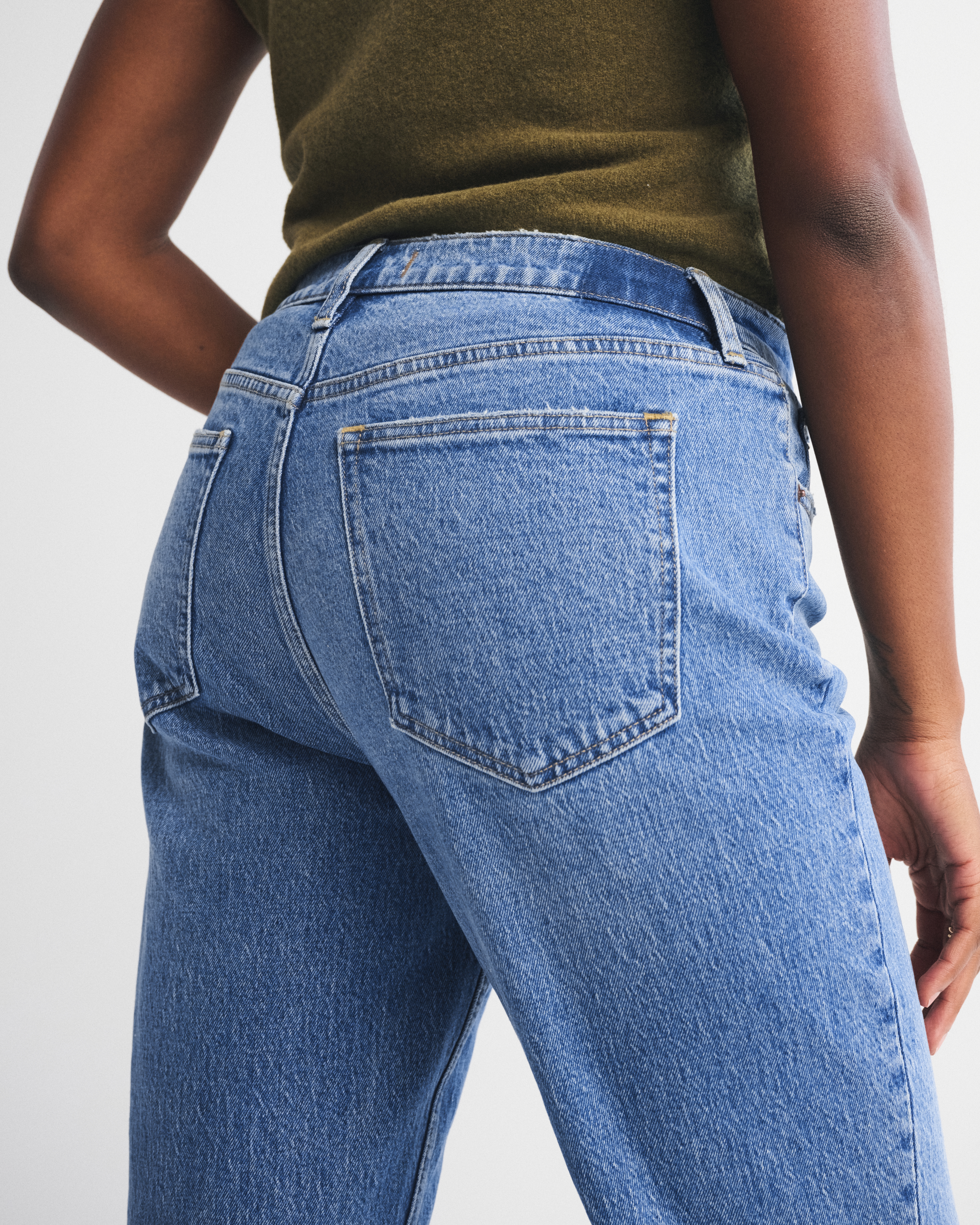 Abercrombie & Fitch High Rise Flare Jean