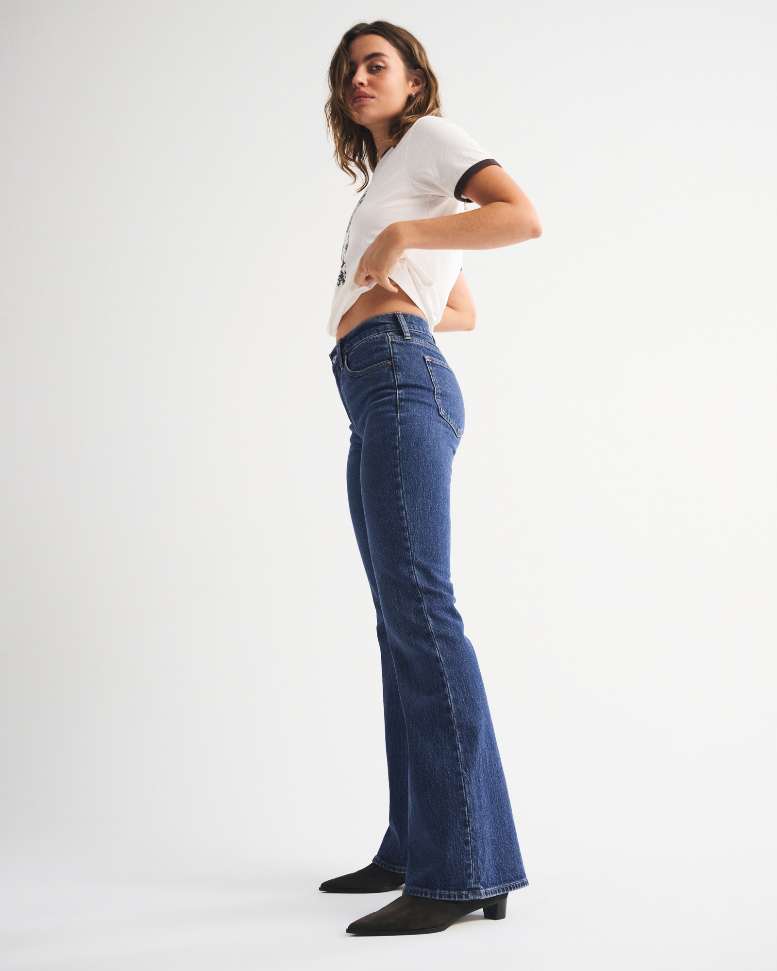 High Rise Flare Jean