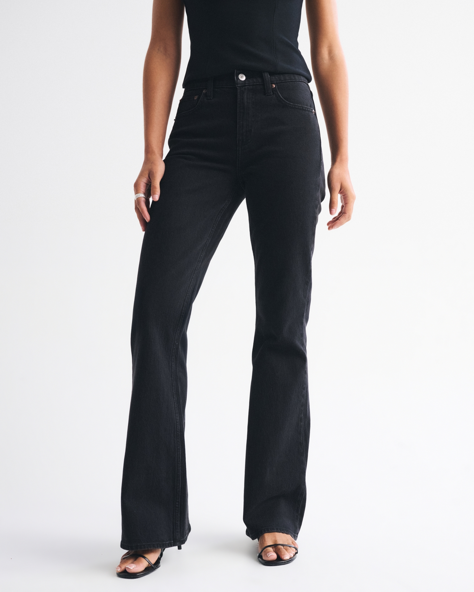 High Rise Flare Jean