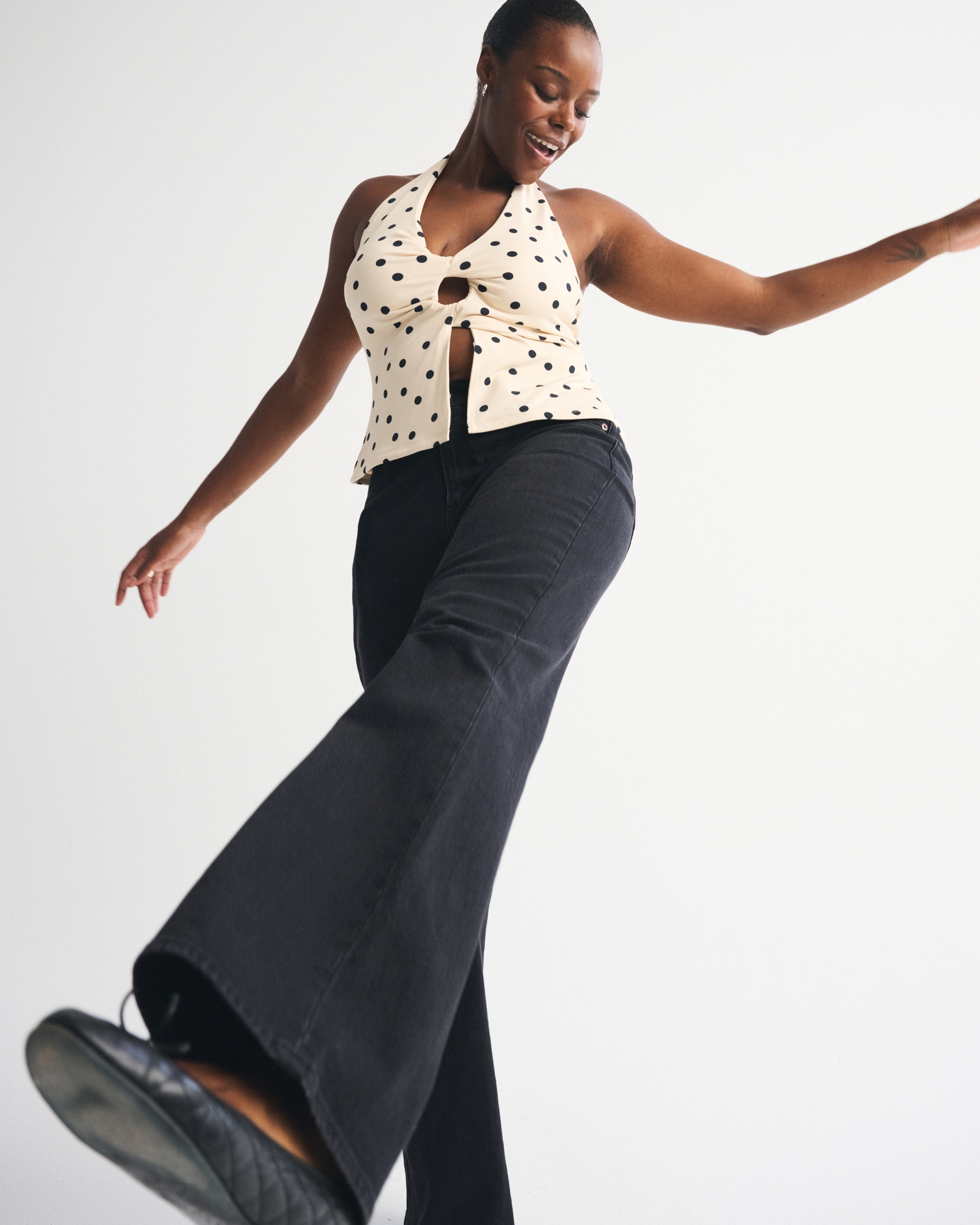 High Rise Flare Jean