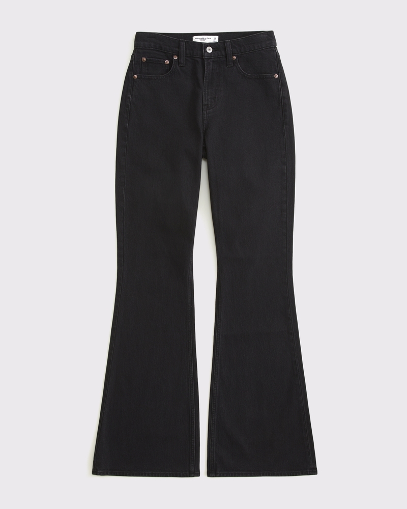 Women's High Rise Flare Jean | Women's Clearance | Abercrombie.com