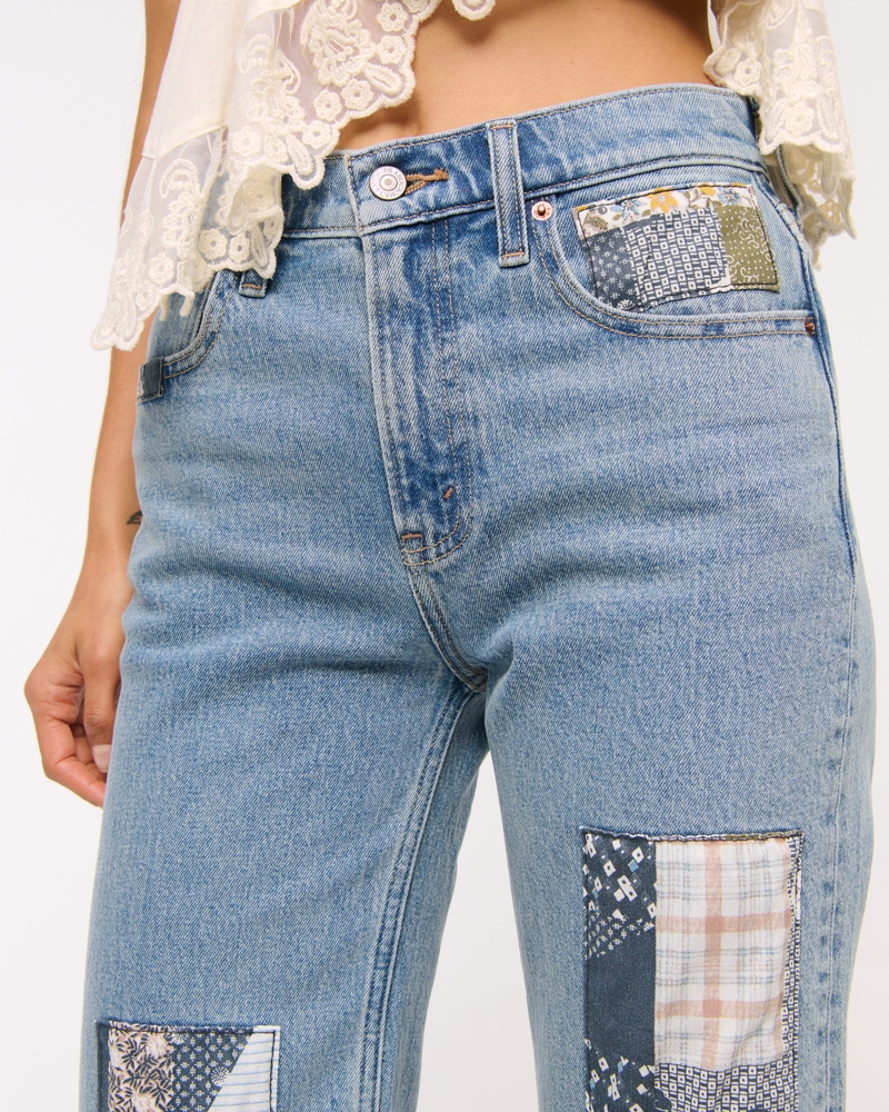 High Rise 90s Relaxed Patchwork Jean
