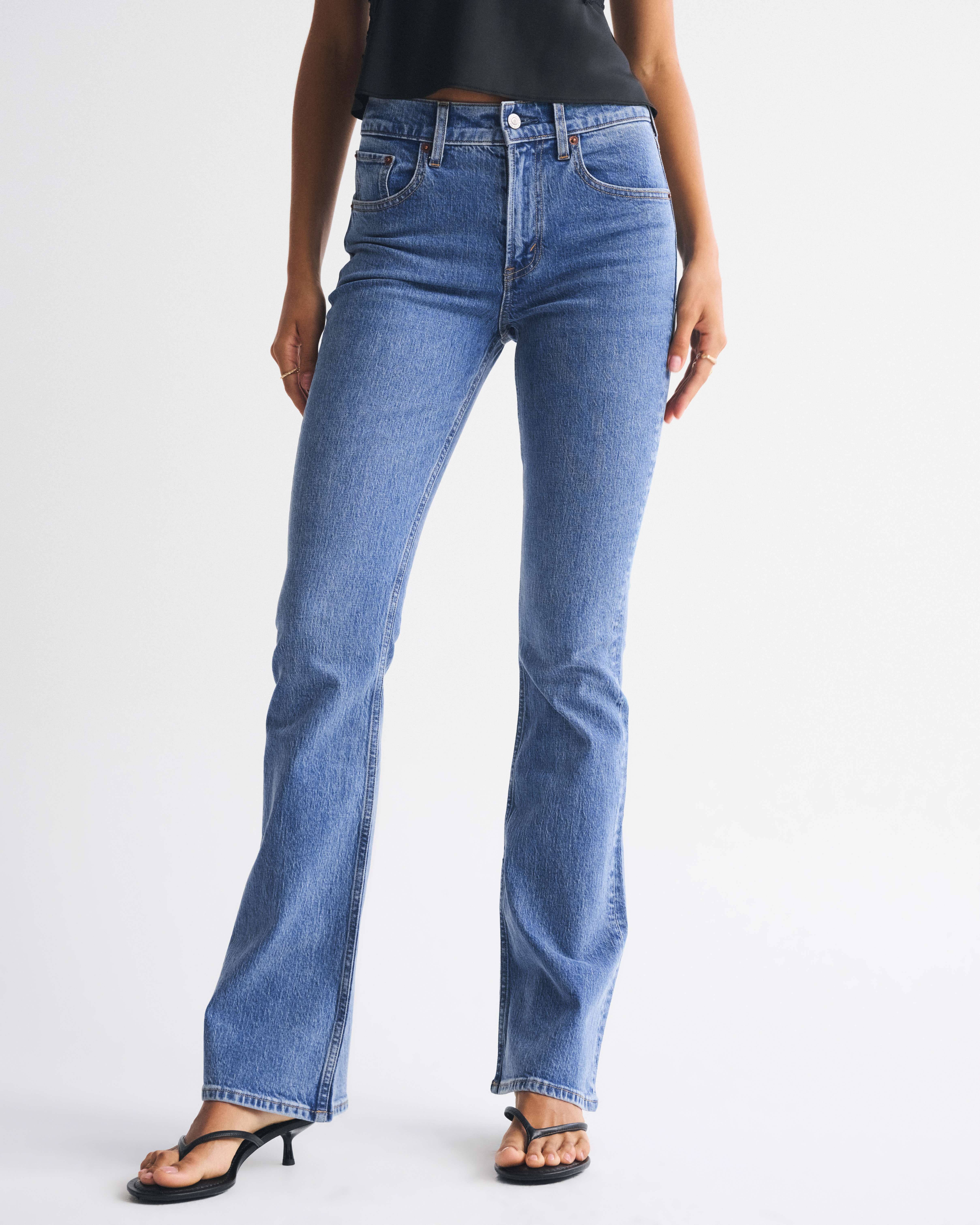 Abercrombie & Fitch High Rise Bootcut Jean