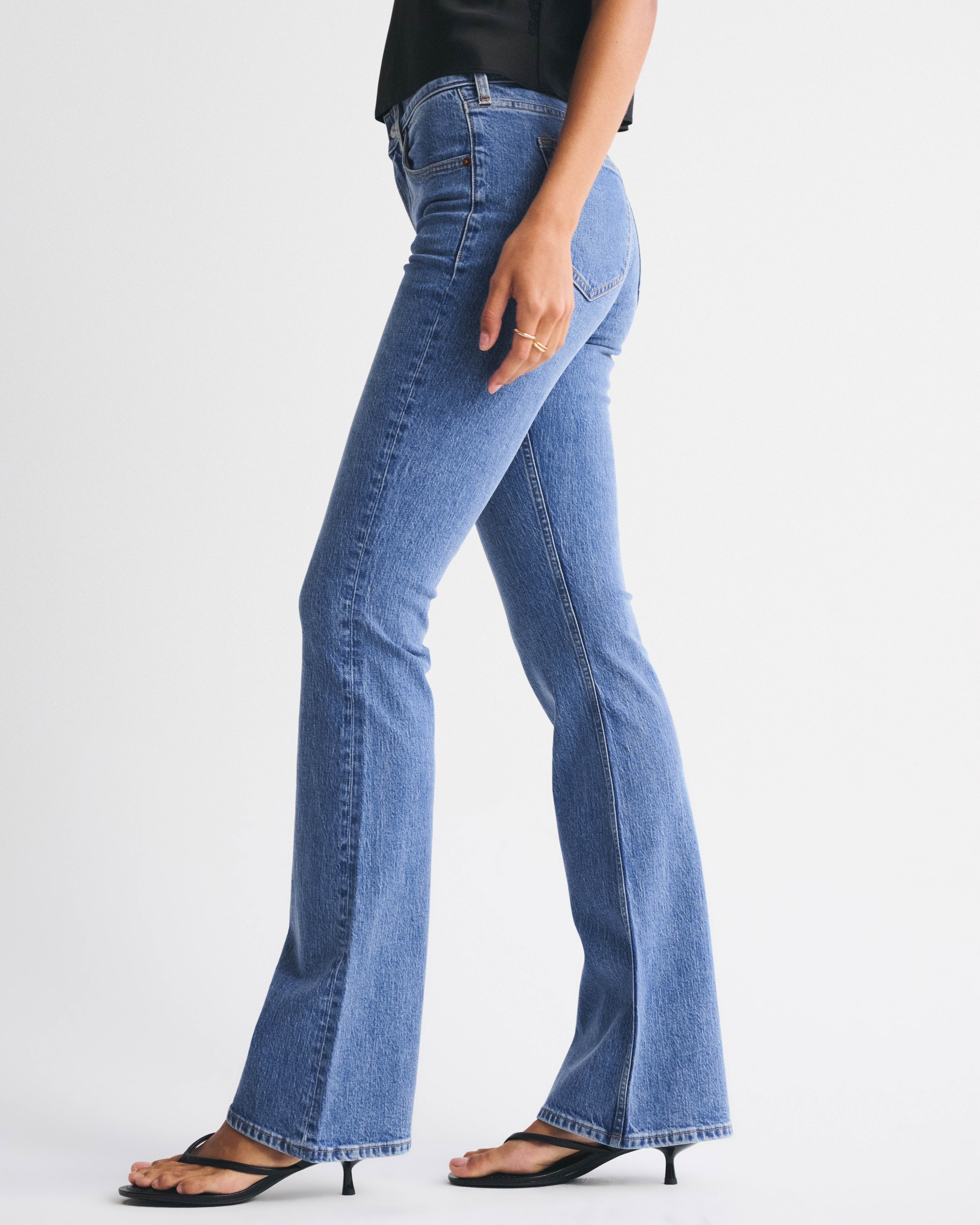 Abercrombie & Fitch High Rise Bootcut Jean