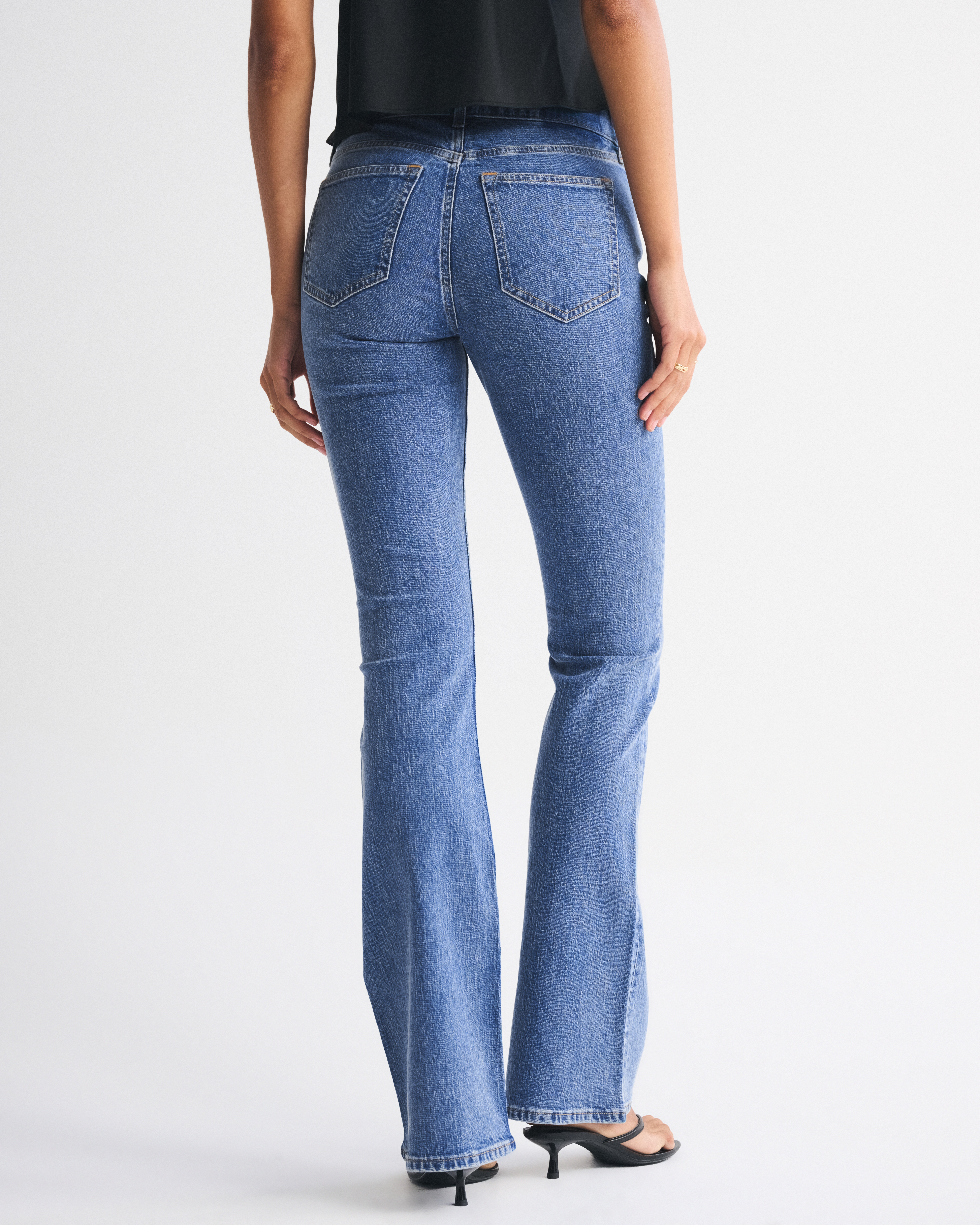 Abercrombie & Fitch High Rise Bootcut Jean