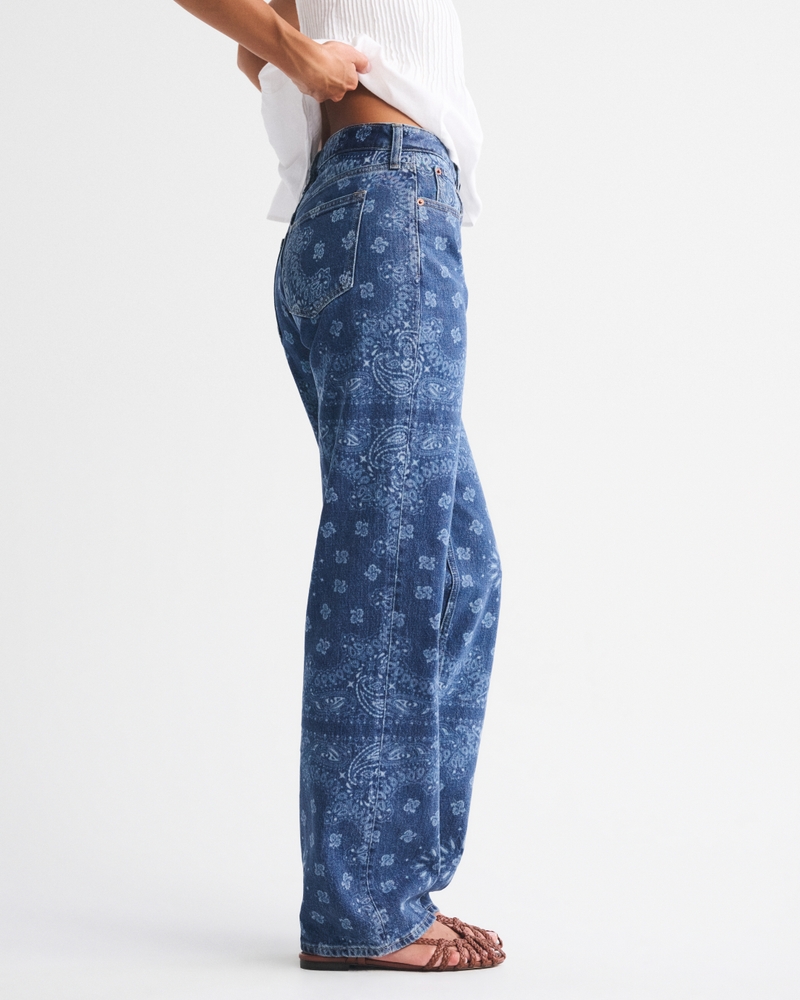 Limited Release Curve Love High Rise 90s Relaxed Bandana Jean