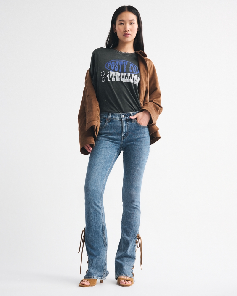Mid Rise Bootcut Jean