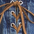 medium suede lace up