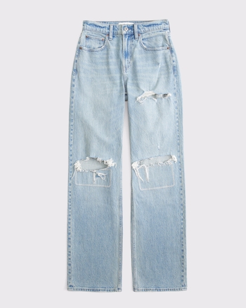 Curve Love High Rise 90s Relaxed Jean from Abercrombie & Fitch - $39.97