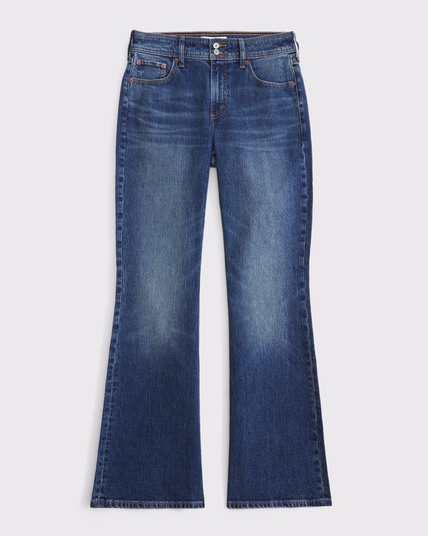 Mid Rise Bootcut Jean, Dark Y2k Pocket view 1