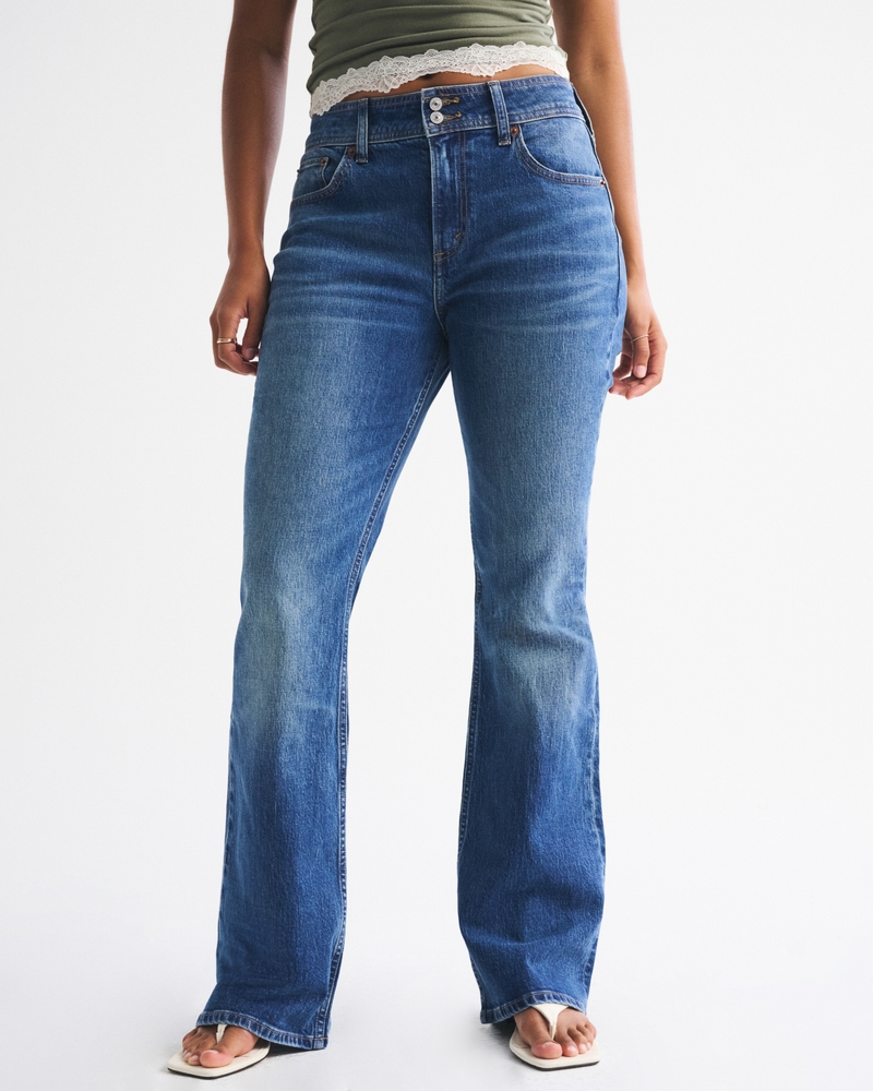 Curve Love Mid Rise Bootcut Jean