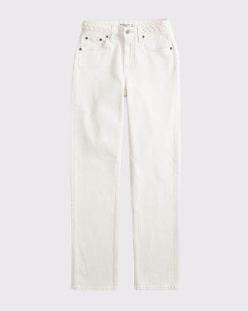 Curve Love Mid Rise 90s Straight Jean