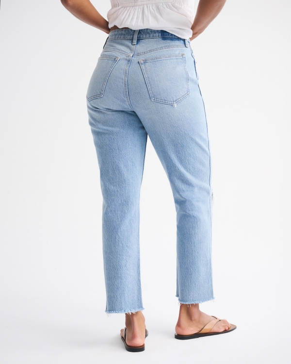 Curve Love High Rise Cropped Straight Jean