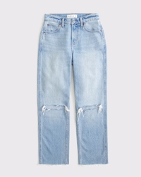 Curve Love High Rise Cropped Straight Jean