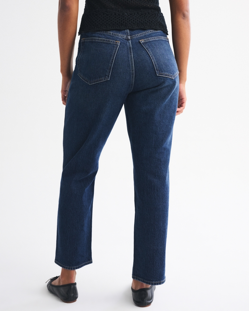 Curve Love High Rise Cropped Straight Jean