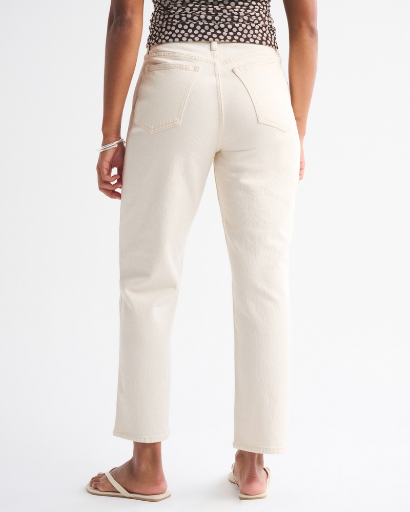 Curve Love High Rise Cropped Straight Jean