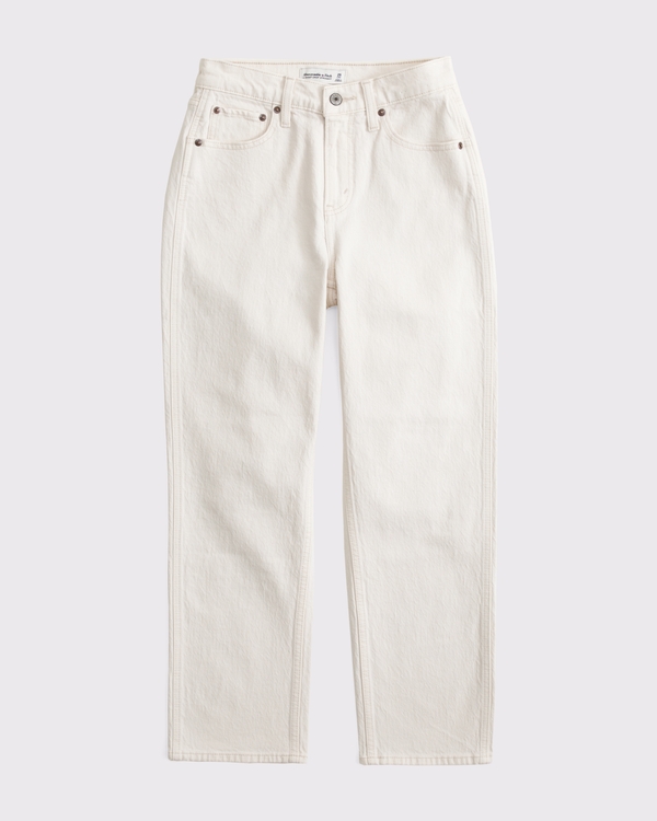 Curve Love High Rise Cropped Straight Jean