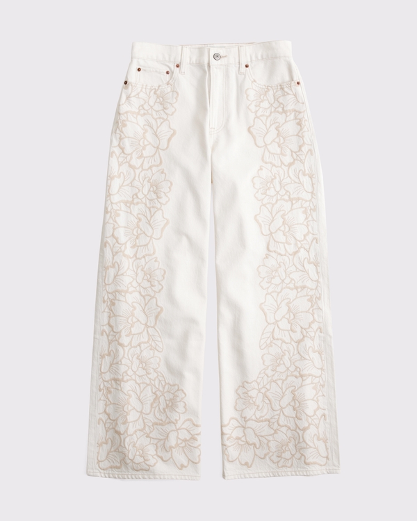 Curve Love High Rise Wide Leg Jean
