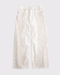 Jean taille haute à jambe large Curve Love