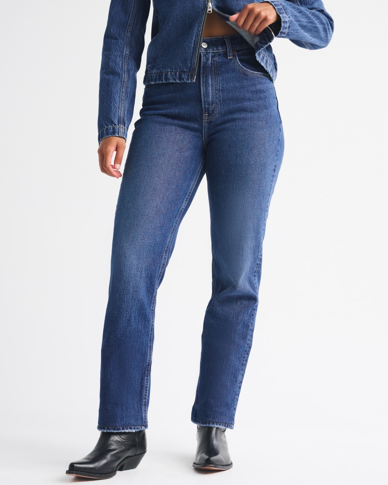 Curve Love Ultra High Rise 90s Straight Jean