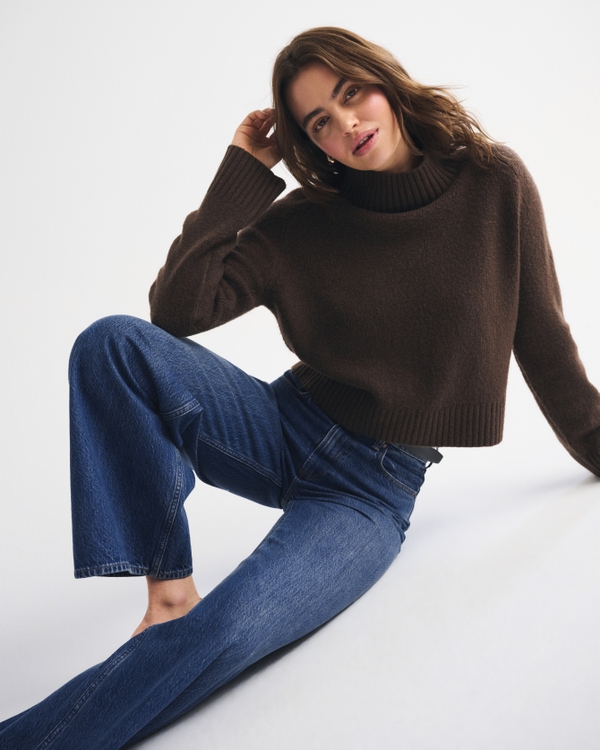 High Rise Wide Leg Jean