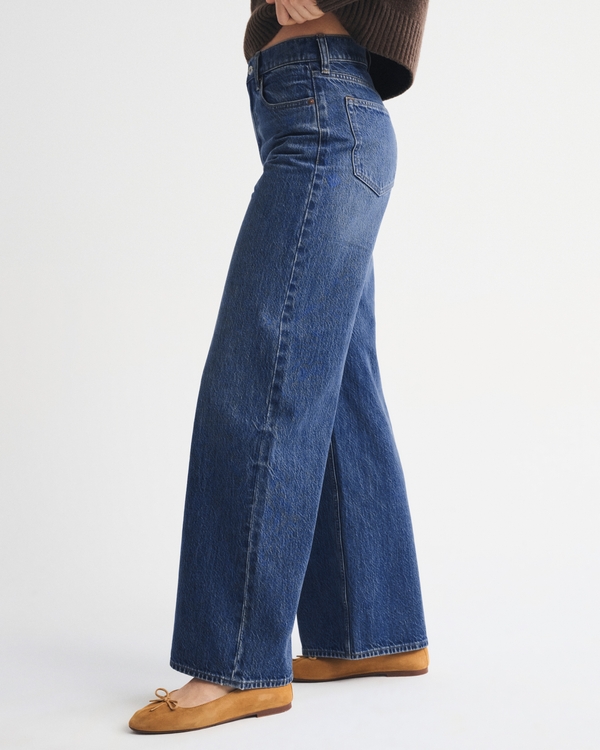 High Rise Wide Leg Jean