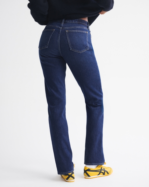 Women's Curve Love Mid Rise 90s Straight Jean | Women's Bottoms