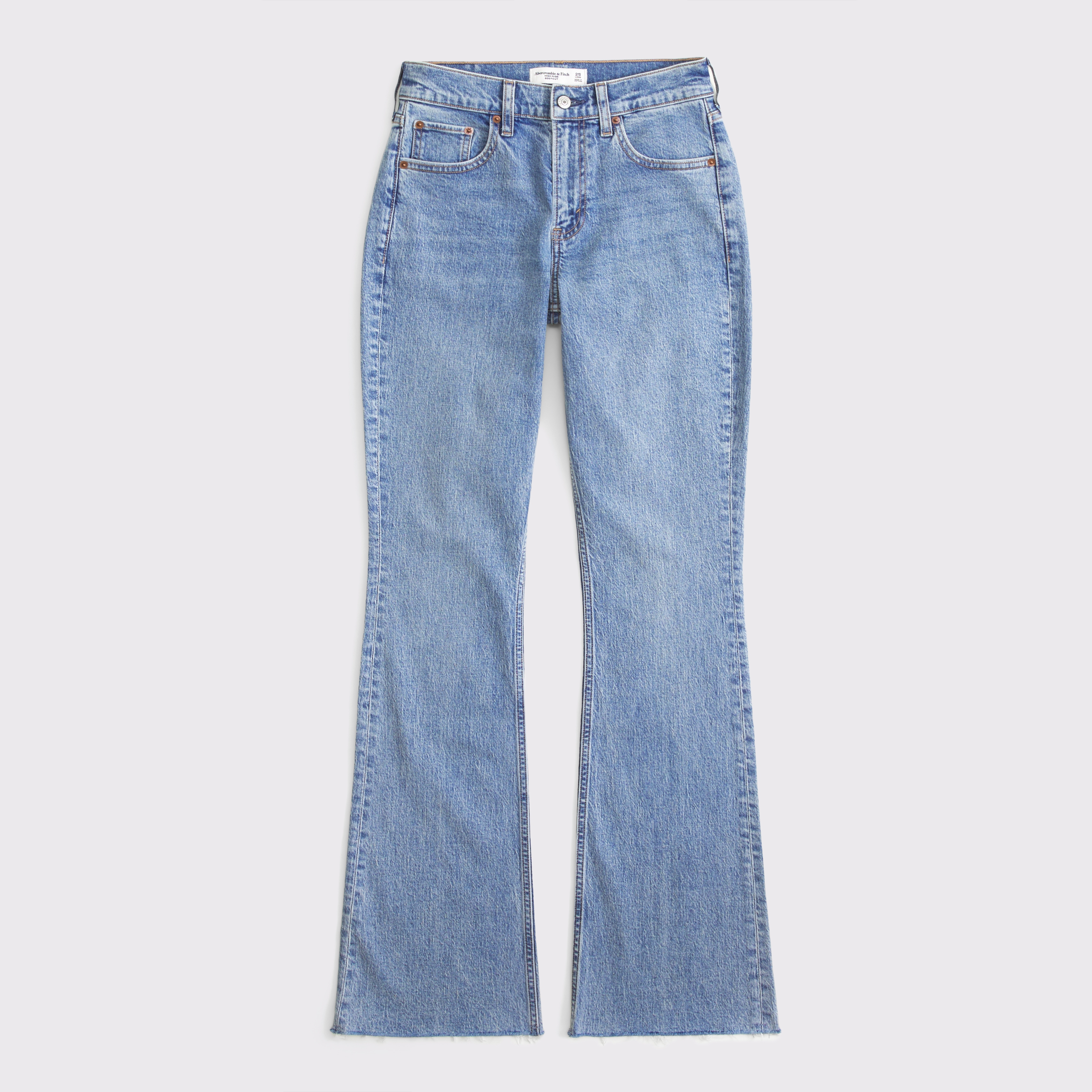 Abercrombie & Fitch Curve Love High Rise Bootcut Jean