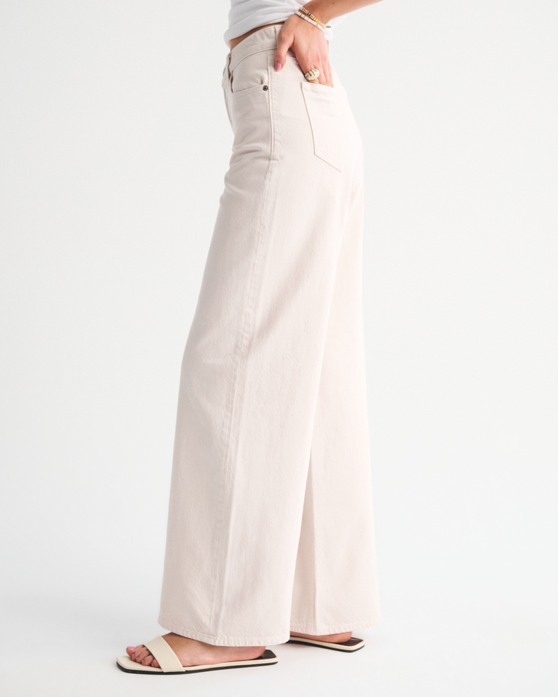 High Rise Wide Leg Jean