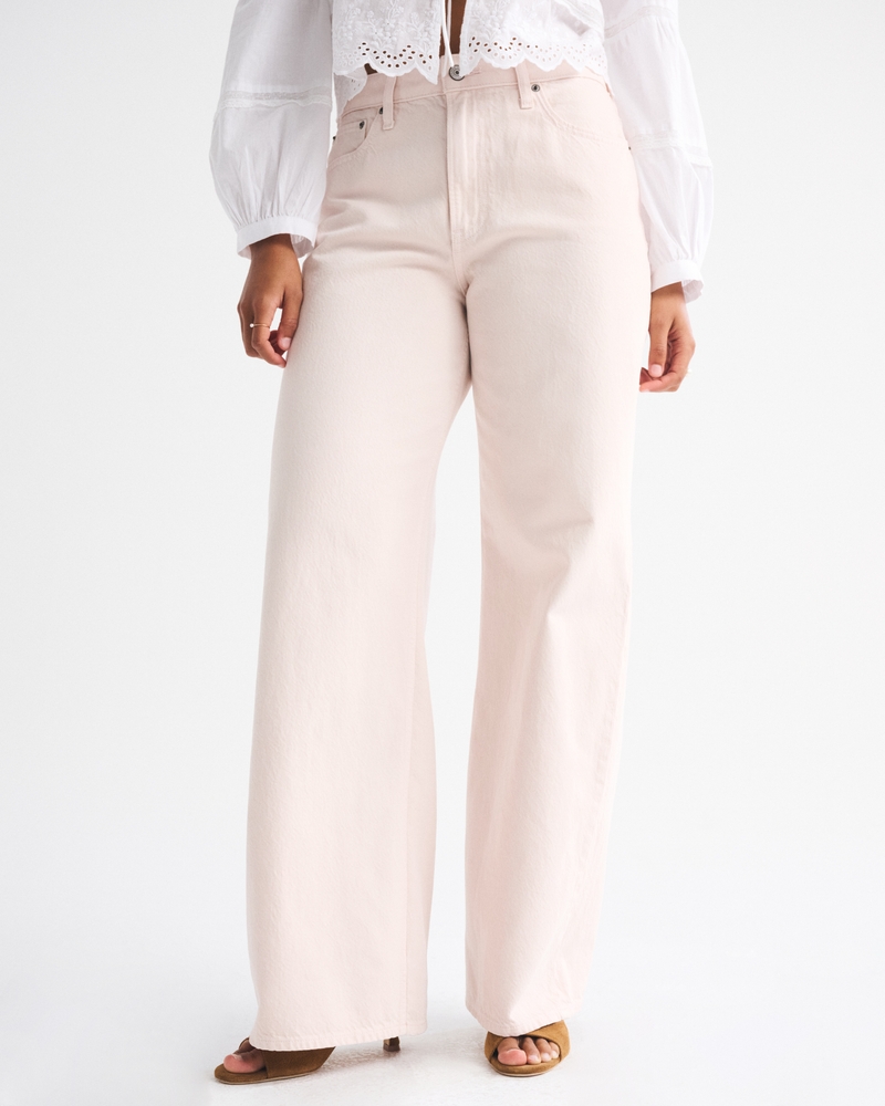 Curve Love High Rise Wide Leg Jean