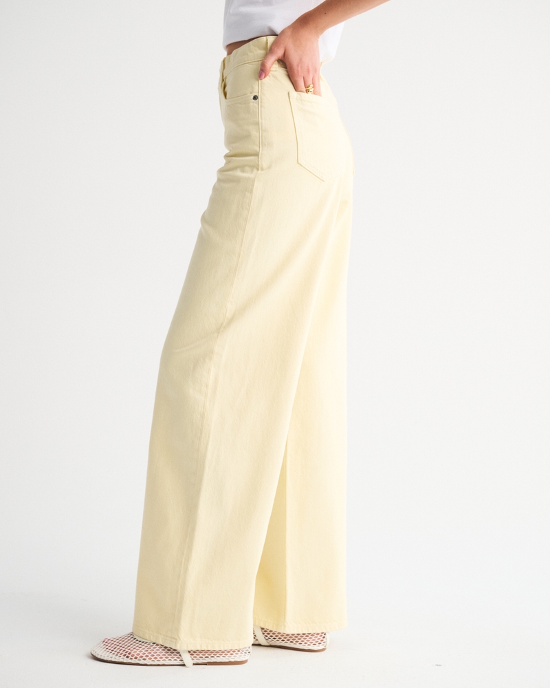 High Rise Wide Leg Jean