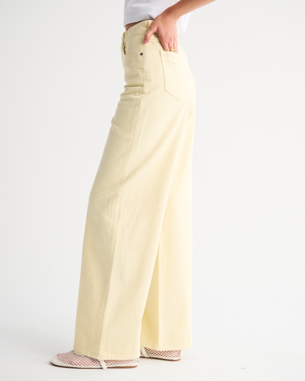 High Rise Wide Leg Jean