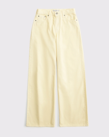 High Rise Wide Leg Jean