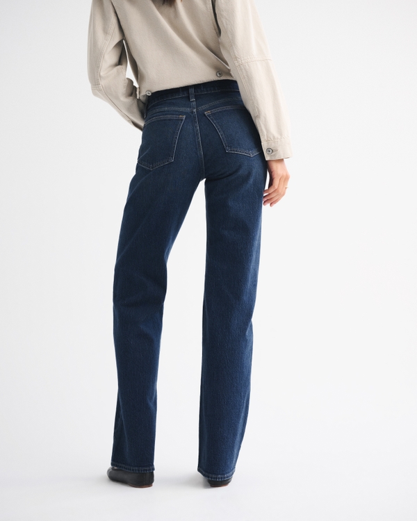 High Rise 90s Relaxed Crossover Waistband Jean