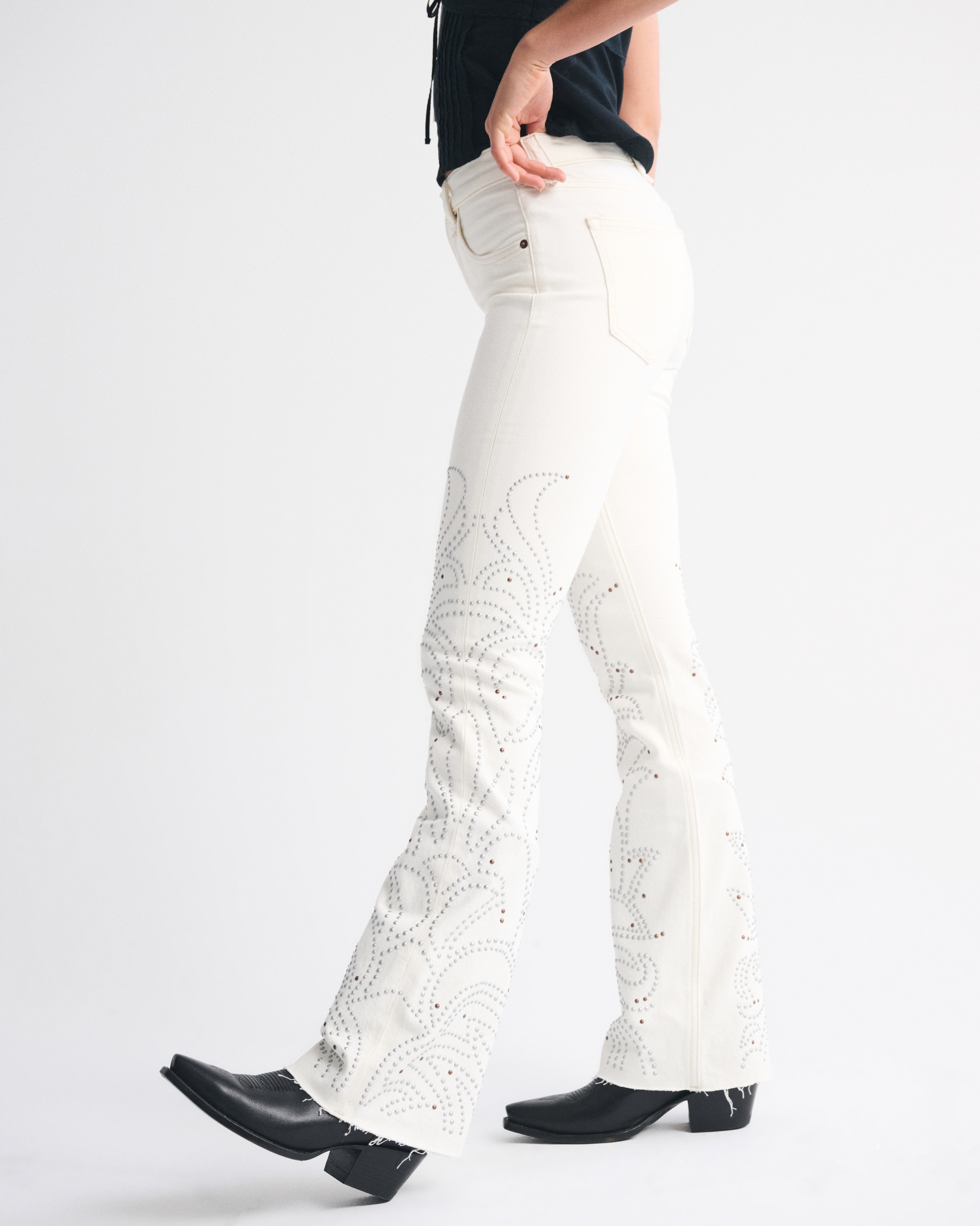 Abercrombie & Fitch High Rise Bootcut Jean