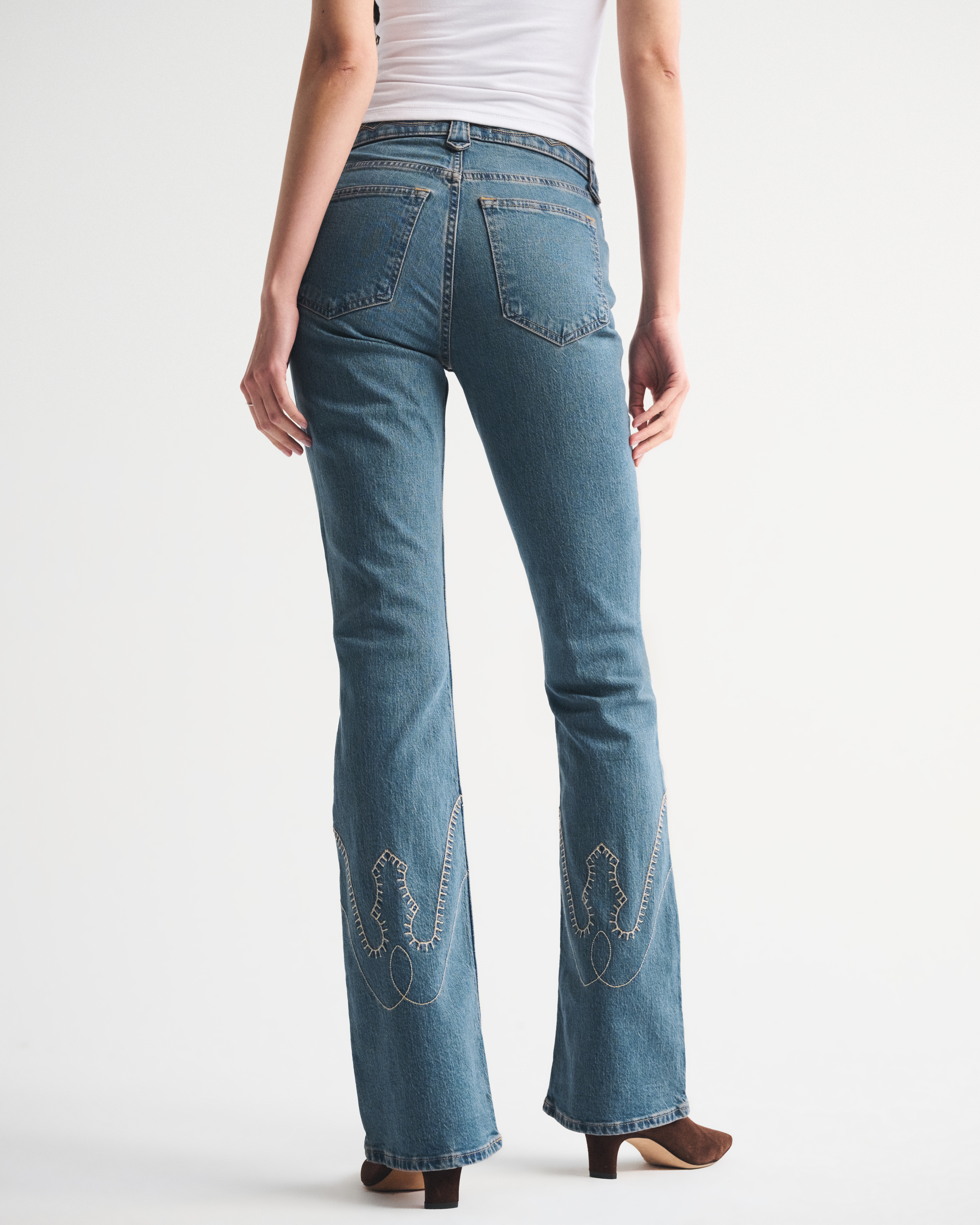 Abercrombie & Fitch High Rise Bootcut Jean