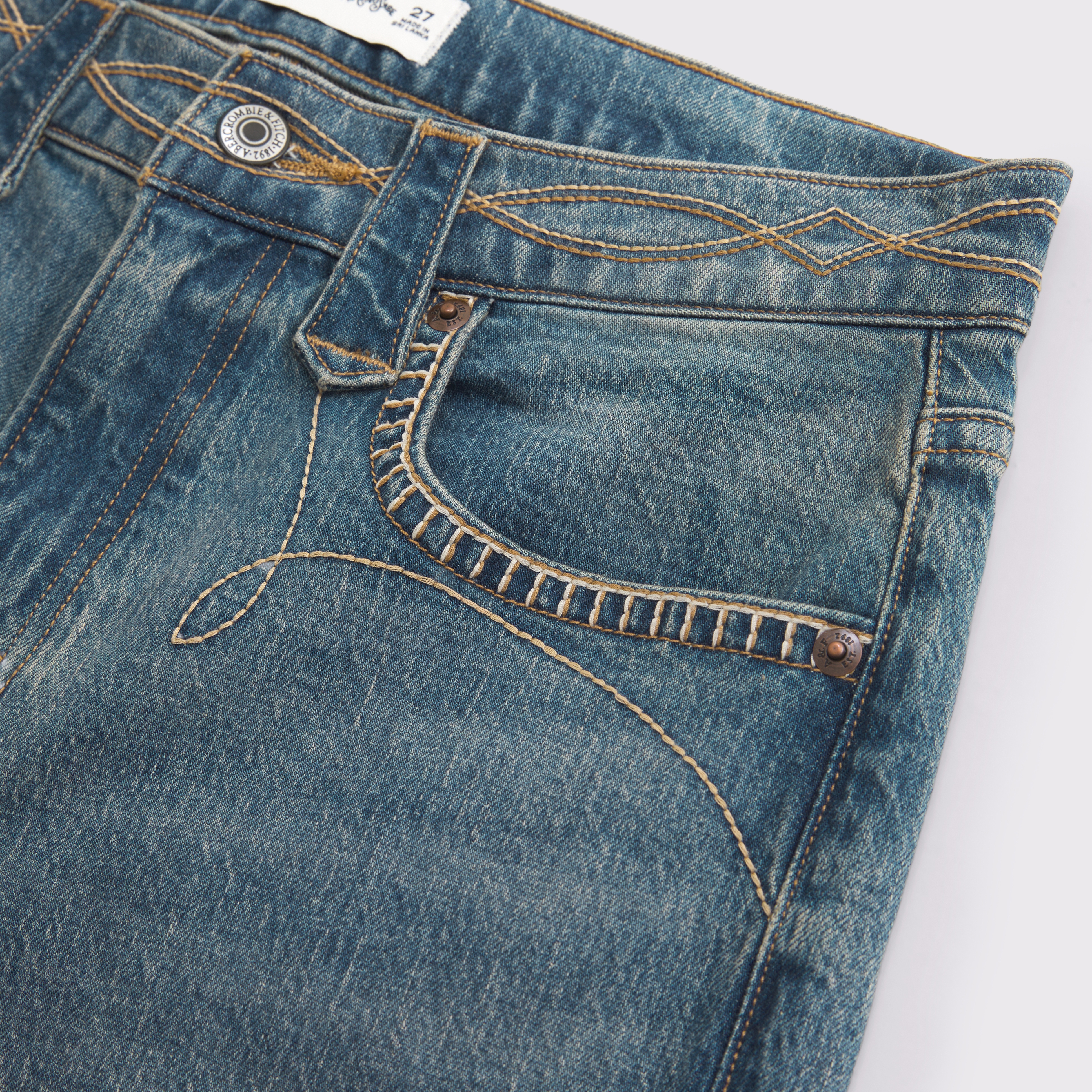 Abercrombie & Fitch High Rise Bootcut Jean