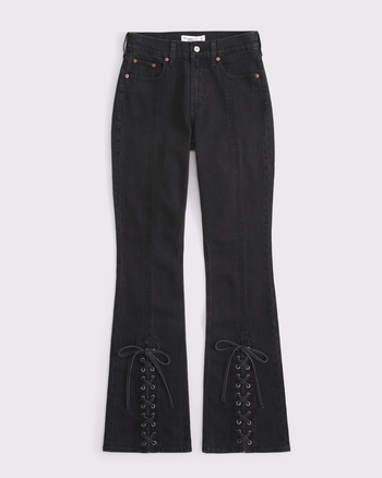 High Rise Bootcut Lace Jean