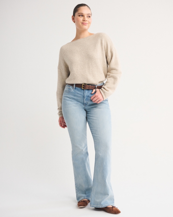 High Rise Bootcut Jean, Light view 1