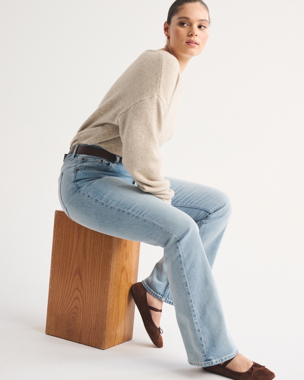 High Rise Bootcut Jean, Light view 2